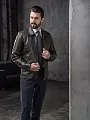 Куртка кожаная классическая мужская
