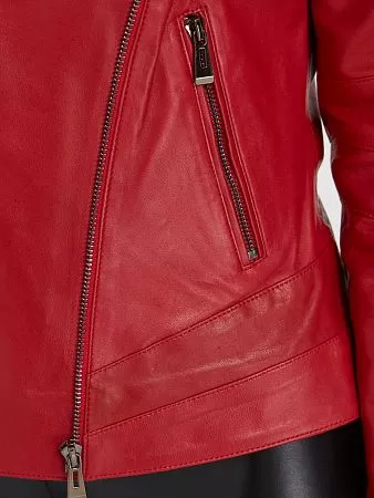 Куртка красная с капюшоном купить недорого