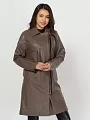 Бежевая куртка пальто женская