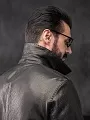 Куртка кожаная классическая мужская