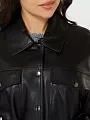 Куртка-рубашка черная